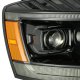 Dodge Ram 2500 2006-2009 New Glossy Black Projector Headlights LED DRL Dynamic Signal