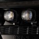 Toyota Tacoma 2012-2015 Glossy Black Smoked LED Quad Projector Headlights DRL Dynamic Signal Activation