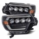 Toyota Tacoma 2012-2015 Black LED Quad Projector Headlights DRL Dynamic Signal Activation