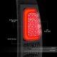 GMC Sierra 2500HD 2001-2006 Smoked LED Tail Lights Red Tube