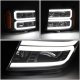 GMC Sierra Denali 2007-2013 Black Dual LED DRL Projector Headlights