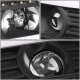GMC Sierra 3500HD 2007-2014 Black DRL Projector Headlights LED Dynamic Signal