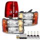 GMC Sierra 2500HD 2007-2014 LED Bulbs Headlights LED Tail Lights
