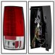 GMC Yukon XL 2007-2014 Red and Clear LED Tail Lights