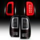 Ford F250 Super Duty 1999-2007 Black Smoke LED Tail Lights Tube