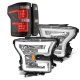 Ford F150 XL 2015-2017 DRL Headlights Smoked Full LED Tail Lights