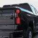 Chevy Silverado 2500HD 2020-2023 Black Smoked Custom LED Tail Lights