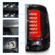 GMC Sierra 2007-2013 Black Tube LED Tail Lights