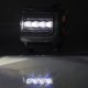2015 GMC Sierra 2500HD SLE Black LED Quad Projector Headlights DRL Dynamic Signal Activation