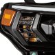 Toyota 4Runner 2014-2022 Glossy Black Projector Headlights LED DRL Dynamic Signal
