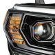 Toyota 4Runner 2014-2022 Glossy Black LED Projector Headlights DRL Dynamic Signal Activation