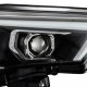 Toyota 4Runner 2014-2022 Black LED Projector Headlights DRL Dynamic Signal Activation