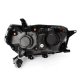 Toyota 4Runner 2010-2013 Black LED Quad Projector Headlights DRL Dynamic Signal Activation