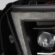 Toyota 4Runner 2010-2013 Black LED Quad Projector Headlights DRL Dynamic Signal Activation