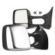 Nissan Titan 2004-2015 Chrome Towing Mirrors Power Heated