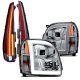 GMC Yukon 2007-2014 DRL Projector Headlights Full LED Tail Lights Conversion