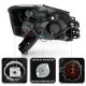 Nissan Titan 2004-2015 Black Projector Headlights Tube