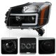 Nissan Titan 2004-2015 Black Projector Headlights Tube