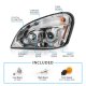 Freightliner Cascadia 2008-2017 Projector Headlights LED DRL