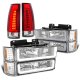 Chevy Suburban 1994-1999 LED DRL Headlights Tail Lights
