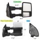 Ford F550 Super Duty 2003-2007 White Tow Mirrors Switchback LED Sequential Signal