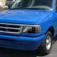 Ford Ranger 1993-1997 Black Euro Headlights