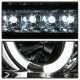 Toyota Tundra 2007-2013 Clear Dual Halo Projector Headlights with LED