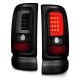 Dodge Ram 1994-2001 Black Smoked LED Tail Lights Tube