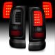 Dodge Ram 1994-2001 Black Smoked LED Tail Lights Tube
