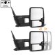 Toyota Sequoia 2008-2020 Glossy Black Power Folding Tow Mirrors LED Lights