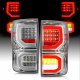 Toyota Tundra 2007-2013 Chrome Tube Full LED Tail Lights