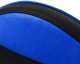 Black Racing Bucket Seats Reclining Leather Blue Strip