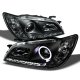 Lexus IS300 2001-2005 Black Halo Projector HID Headlights LED DRL