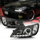 Lexus IS300 2001-2005 Black Halo Projector HID Headlights LED DRL