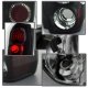 Ford F150 1987-1996 Black Smoked Altezza Tail Lights