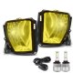 Dodge Ram 1500 2013-2018 Yellow Fog Lights LED Bulbs Kit
