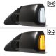 Toyota Sequoia 2008-2021 Power Folding Tow Mirrors Smoked Switchback LED Sequential Signal