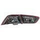 Mitsubishi Lancer 2008-2015 LED Tail Lights Red and Smoked