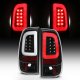 Ford F350 2008-2016 Black LED Tail Lights Tube