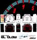 Nissan Hardbody 1987-1992 Glow Gauge Cluster Face Kit