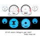 Acura Integra LS 1994-2001 Glow Gauge Cluster Face Kit