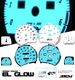 Saturn SL1 1995-1999 Glow Gauge Cluster Face Kit