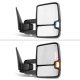 Chevy Silverado 2500HD 2015-2019 Power Fold Towing Mirrors Cool White Plus