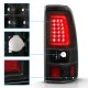 Chevy Silverado 1500HD 2003-2006 Black Tube LED Tail Lights