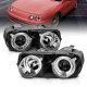 Acura Integra 1994-1997 Clear Projector Headlights with Halo