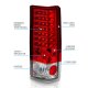 Chevy Astro 1985-2005 Red and Clear LED Tail Lights