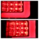 Jeep Grand Cherokee 2007-2010 Black LED Tube Tail Lights