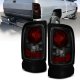 Dodge Ram 2500 1994-2002 Black Smoked Custom Tail Lights