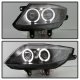 BMW Z4 2003-2008 Black Dual Halo Projector Headlights