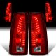 GMC Yukon Denali 1999-2000 LED Tail Lights Red Clear